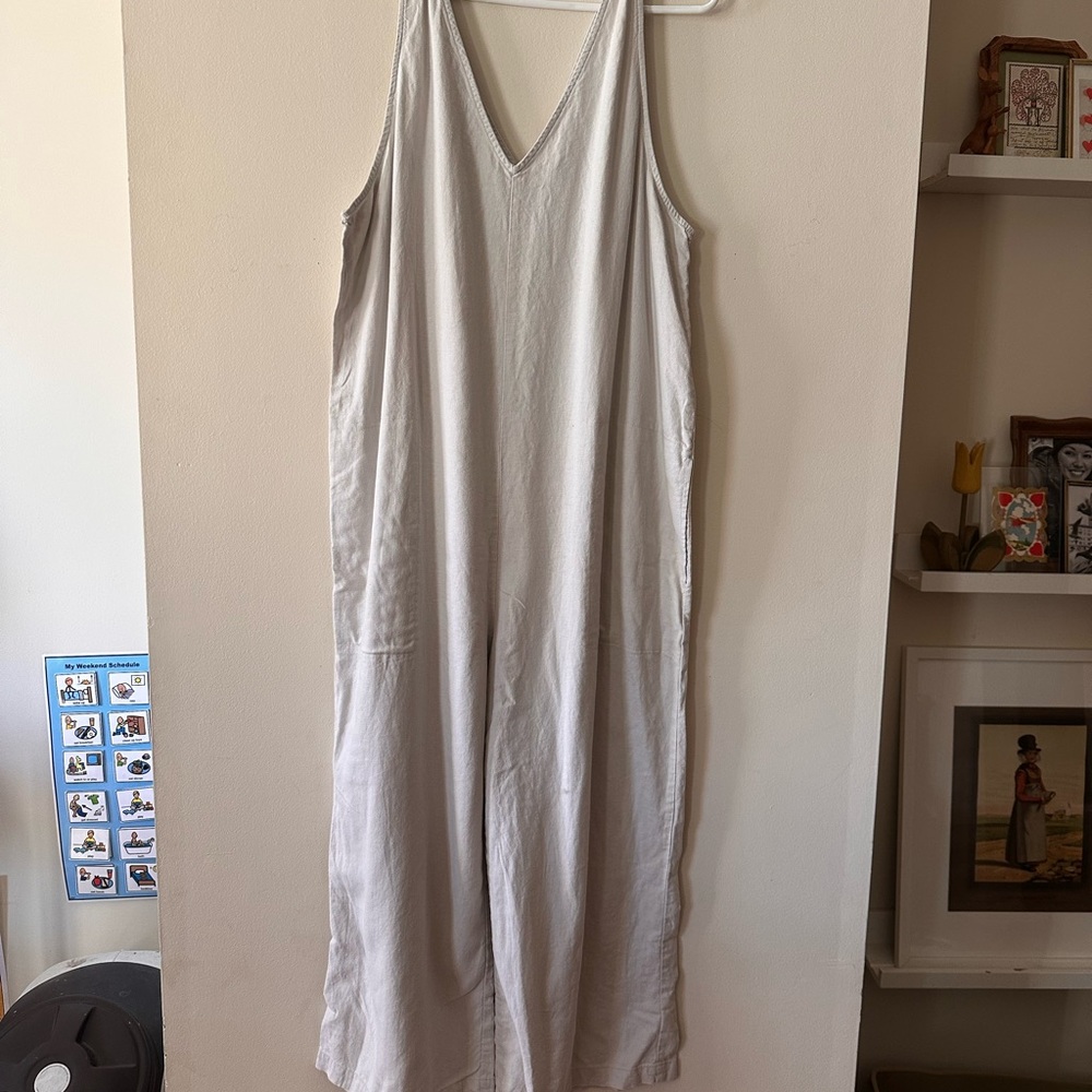 Universal Thread Light Gray Jumpsuit